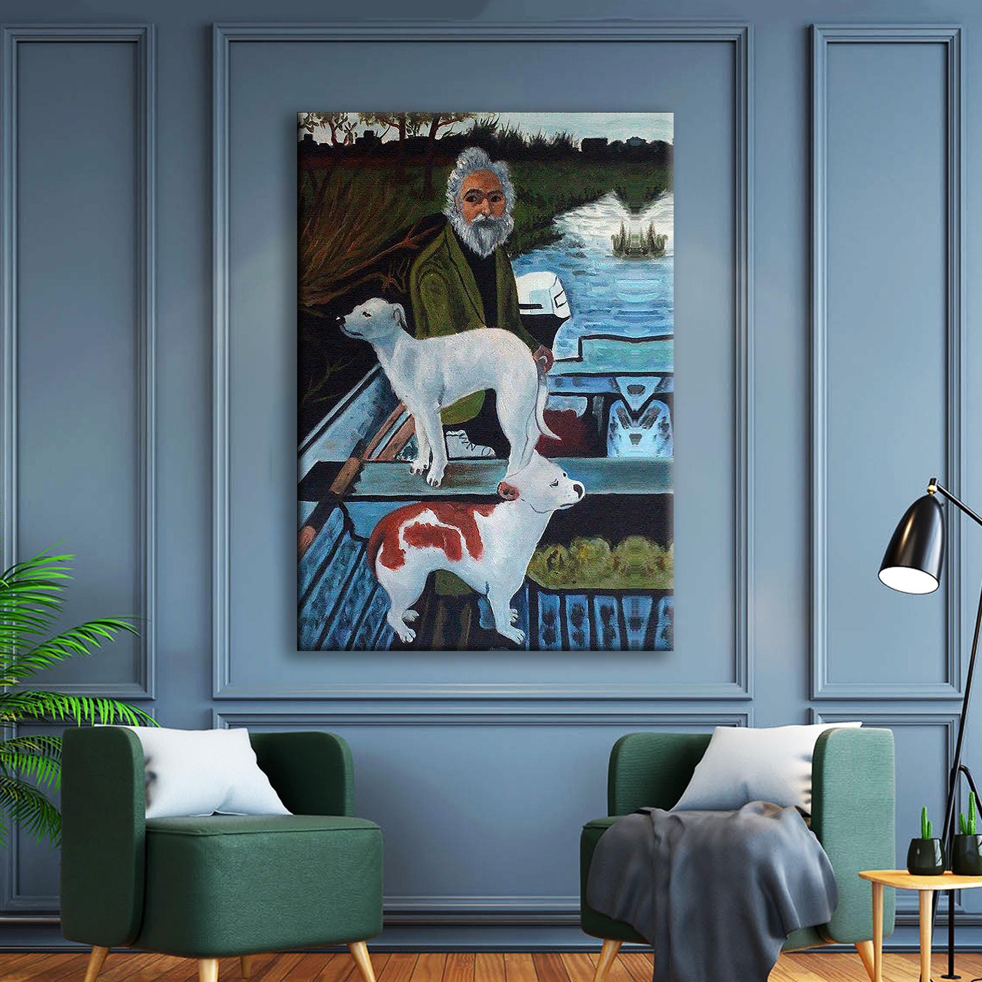 C04-GENYS Amalfi Coast Canvas Italy Wall Art Poster Living Room Bedroom Decor Posters - View #6