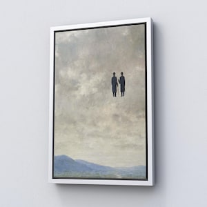 Rene Magritte Poster, Rene Magritte ArtWork, Rene Magritte Rolled Print, Rene Magritte Exhibition Wall Art, Canvas Wall Art, Ready To Hang,