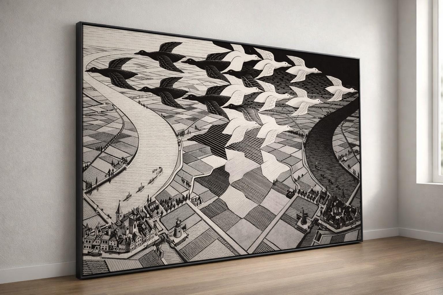 Escher day and night - Etsy 日本