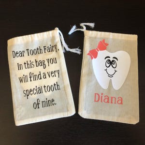 Custom Tooth Fairy Bag