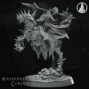 Dismal Knight Rider (32mm scale) - Whispers of the Cursed