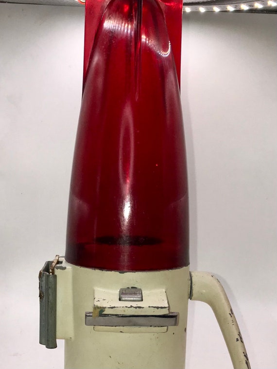 Vintage Dazey Atomic Red Rocket Ice Crusher Nut Grinder 