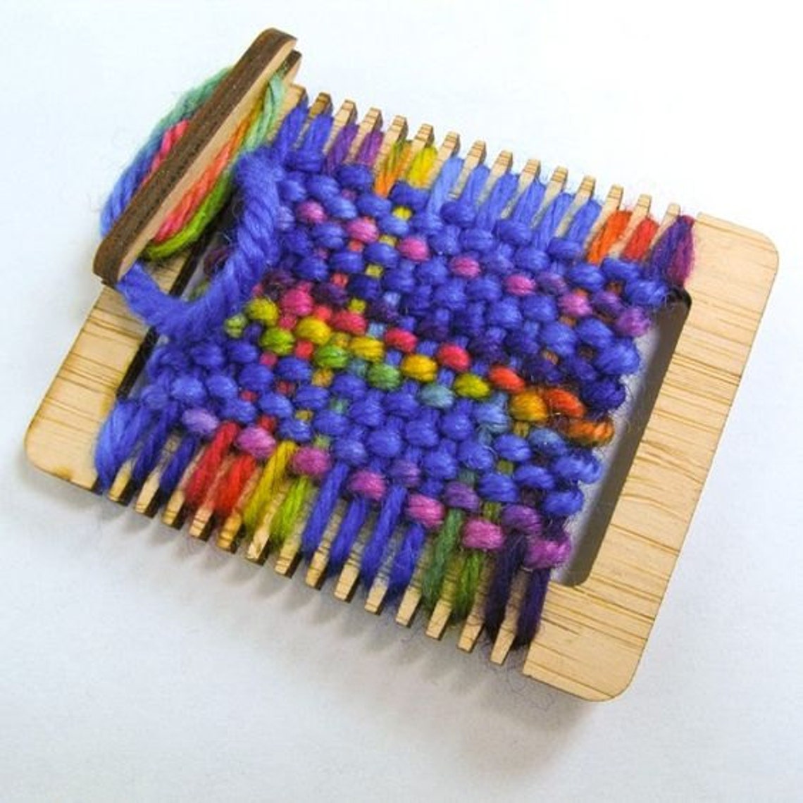 Miniature Loom Kit Mini Weaving Loom Craft Kit DIY Etsy UK