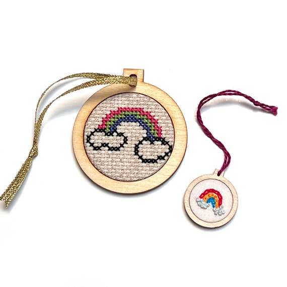 Mini Embroidery Hoop Kit Mini Embroidery Cross Stitch Hoops Set