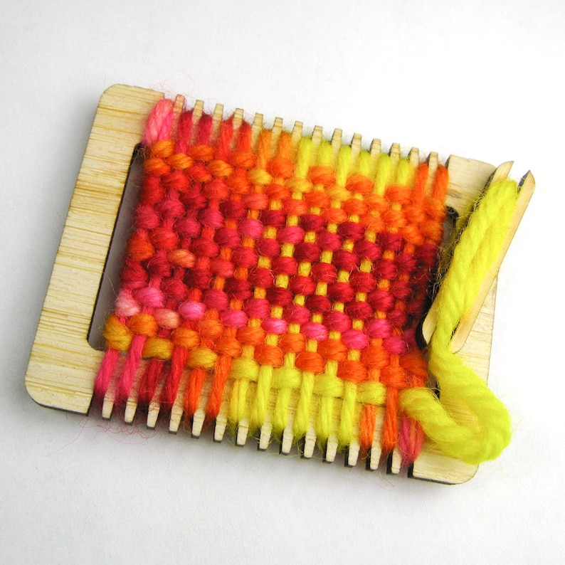 Craft Care Package Beginner Weaving Set Set of 3 DIY Weaving Craft Kit