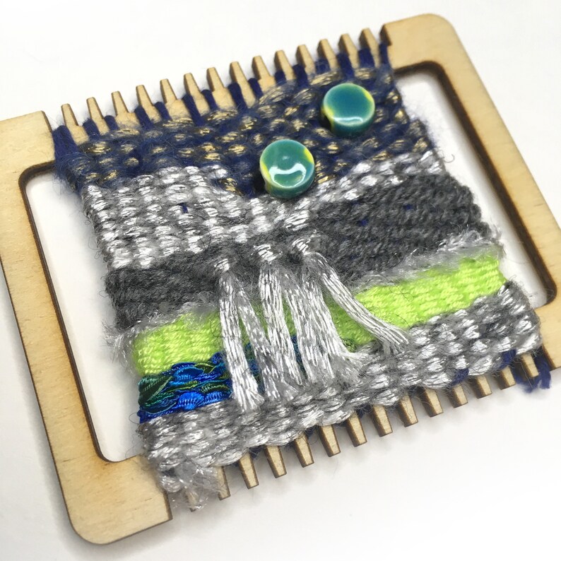 Mini Tapestry Loom Kit Small Weaving Loom Kit Beginner | Etsy