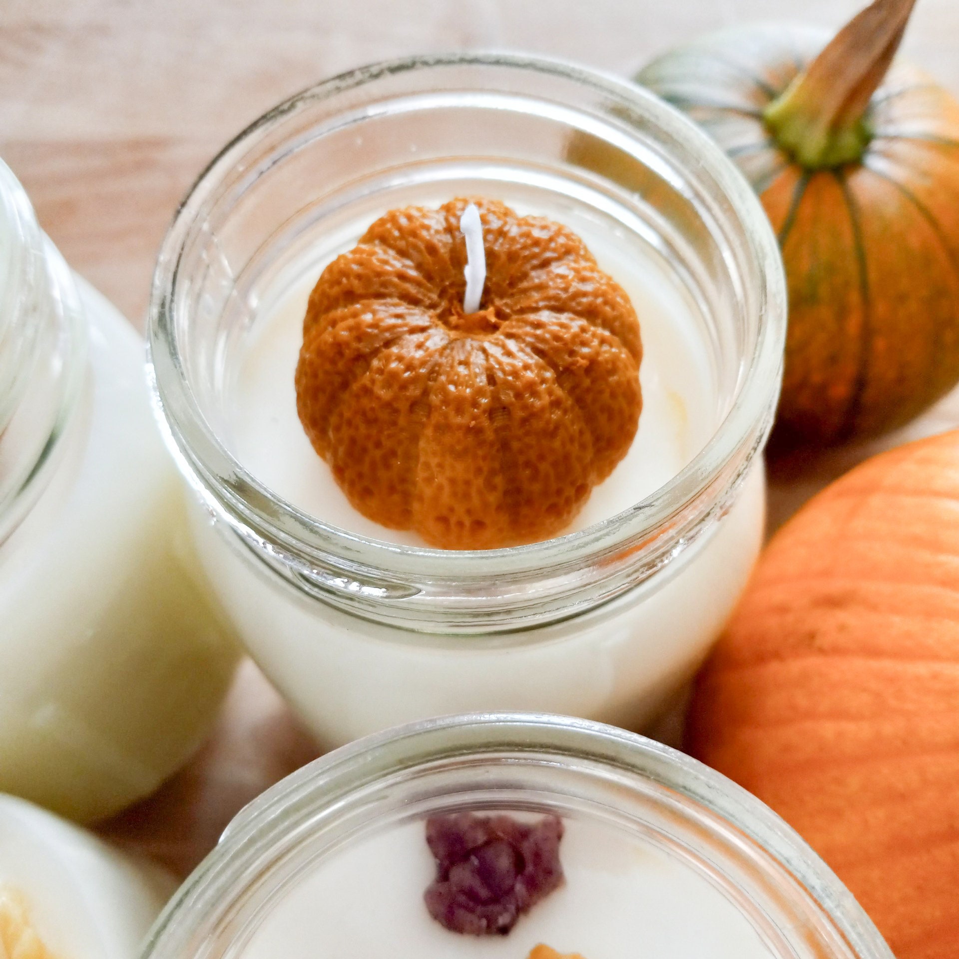 Jar Candles Natural Colors Candles Coconut Wax Candles Etsy