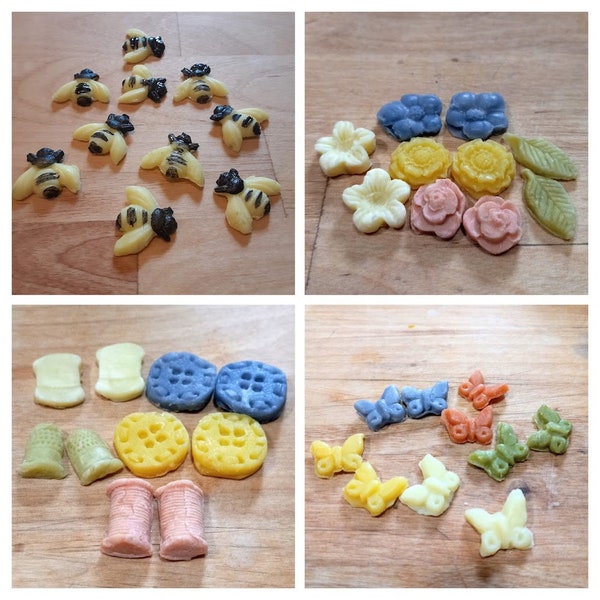 Single Use Soaps Made With Natural Colors Tiny Soaps for your pocket or purse