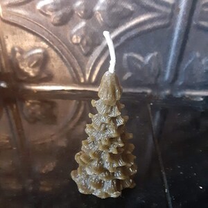 Natural Colorants Beeswax Tree Candle