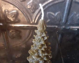 Natural Colorants Beeswax Tree Candle