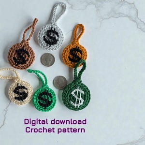 Crochet Dollar Coin holder Pattern |Easy crochet Pouch Pattern Easy Amigurumi Dollar coin holder DIY Crochet Gift Idea for Crochet Lovers
