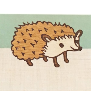 Cute Woodland Animal Notepad -- Kawaii Illustrated note pad -- Stationery gift -- Baby animal memo pad