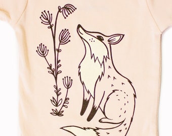 Organic Baby Clothes — FOX baby gift — fox baby items — Fox baby clothes — unisex baby gifts — organic baby gift