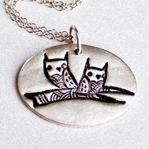 Mother of twins jewelry - gemini necklace -- mother gift from daughter -- two daughters mothers day gift ideas for mom -- twin mom jewelry