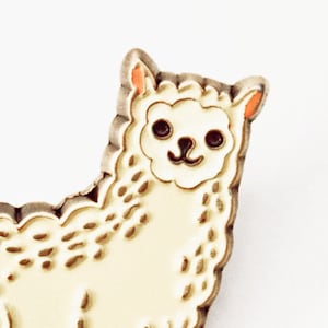 Llama Gifts for Girls -- Cute Enamel Pin -- Llama Pins -- Pastel Kawaii ...