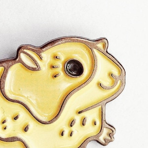 Cute Enamel Pins — Hamster jewelry kawaii gerbil gift for guinea pig lover — backpack pin — small pet gifts — cute pins guinea pig