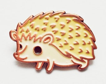 Hedgehog Pin Enamel Pins Hedgehog Enamel Pin Hedgehog Brooch Pin Hedgehog Jewelry — Enamel Lapel Pin — cartoon enamel pin — cartoon pins