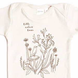 Organic Baby Clothes Nature Baby Clothing Organic Baby Clothing Organic Baby Bodysuit, natural baby clothes, organic gift baby bodysuit image 2