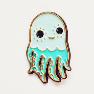 Cute Pins – OCTOPUS Enamel Pin – Squid Jewelry – Kawaii Pins – Cute Octopus Gifts – Brooch Lapel Pin – Soft Enamel – boygirlparty