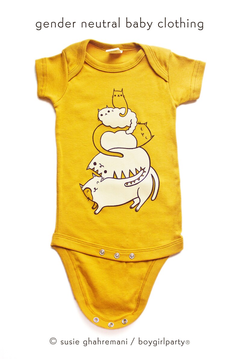 Cat Baby Clothes Cat Baby One Piece Cat Baby Bodysuit Organic Etsy