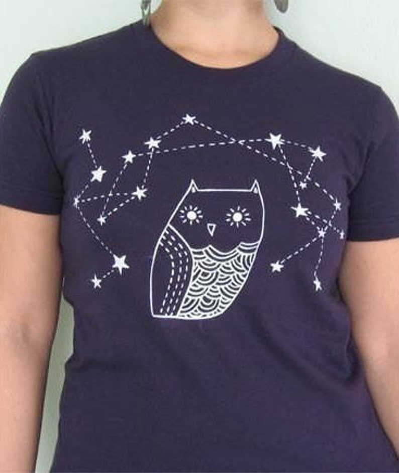 Outdoor hipster Graphic tees -- Mens owl tshirts for women -- American Apparel -- graphic t shirt -- owl t shirt -- Best selling shirts image 4