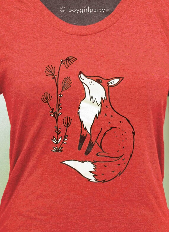Cute Red Fox T-Shirt Cute Red Fox T-Shirt
