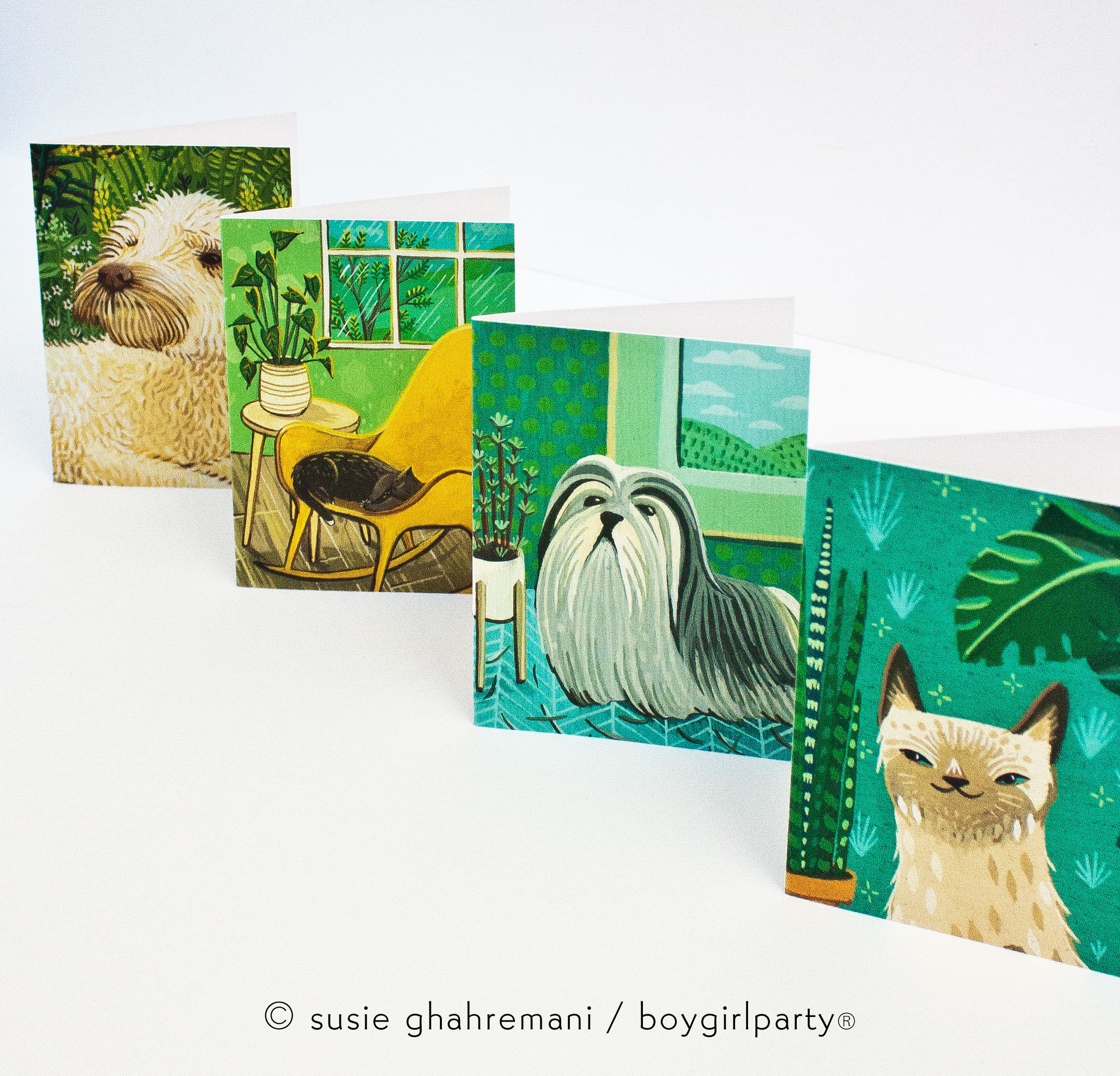 Note Cards Set – cat and Dog Notecards – Cute Note Cards With Envelopes ...