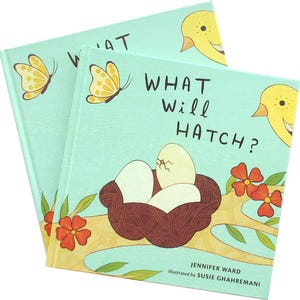 Personalisiertes Kleinkind Geschenk - Pädagogisches Bilderbuch - WAS WIRD HATCHIEREN - Kinderbuch Montessori Kinder Geschenk für die Vorschule