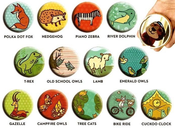 Animal POCKET MIRRORS gift for Women Boy Girl Party Favors for