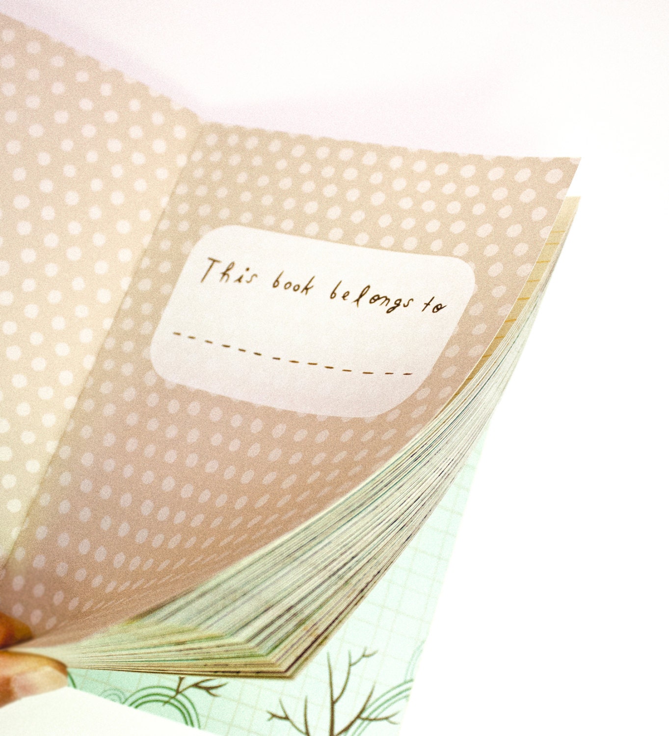 TREE JOURNAL Notebook for Journaling Owl Journal writing Etsy