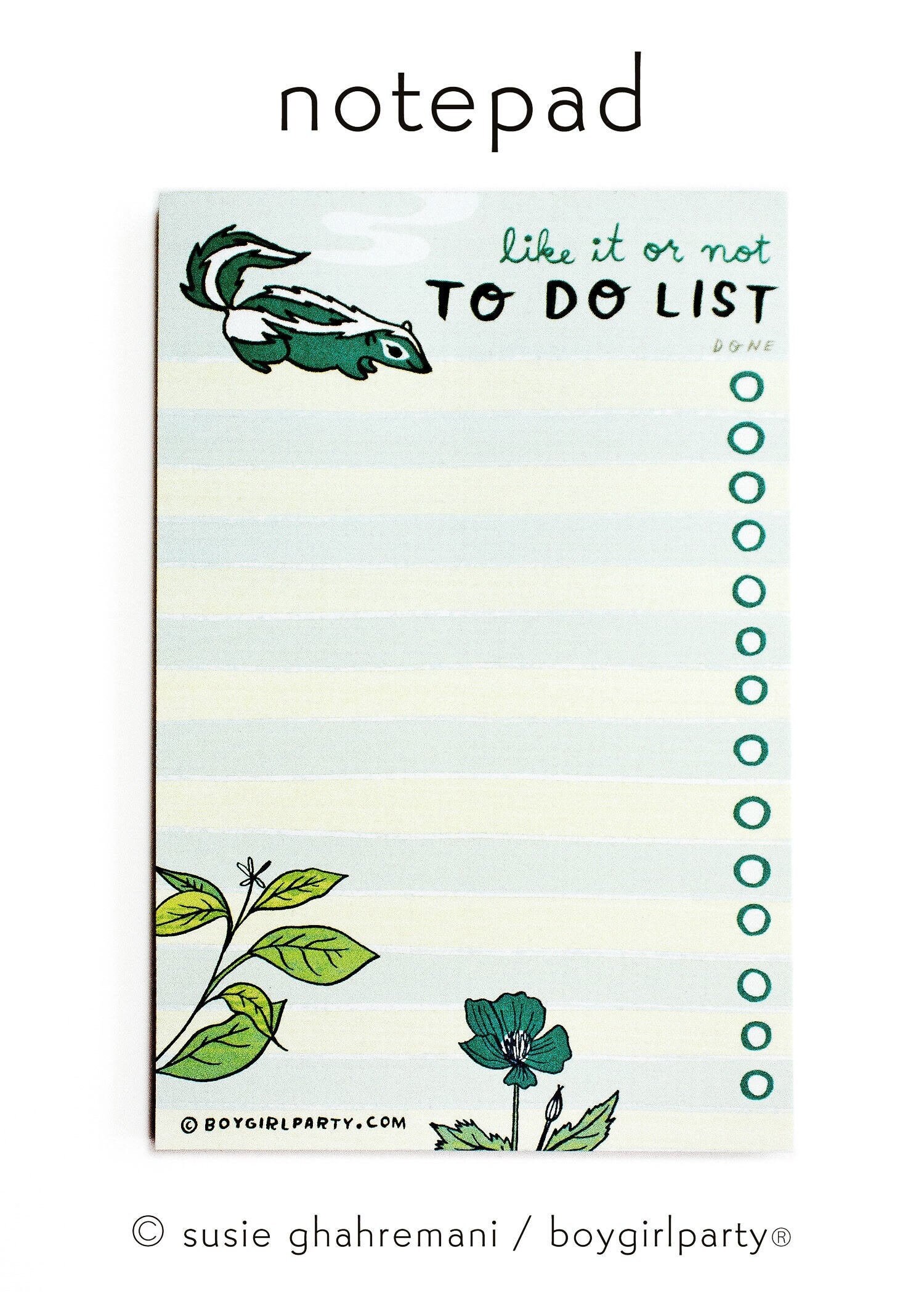 Funny Gifts for Men SKUNK NOTEPAD Work From Home Daily - Etsy Australia Funny Gifts for Men SKUNK NOTEPAD Work From Home Daily - Etsy Australia