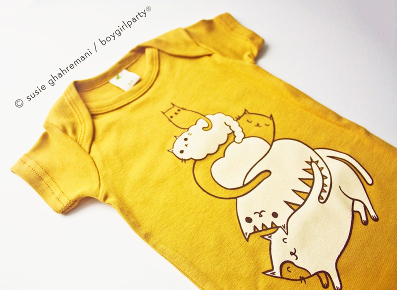 Cat Baby Clothes Cat Baby One Piece Cat Baby Bodysuit Organic Etsy