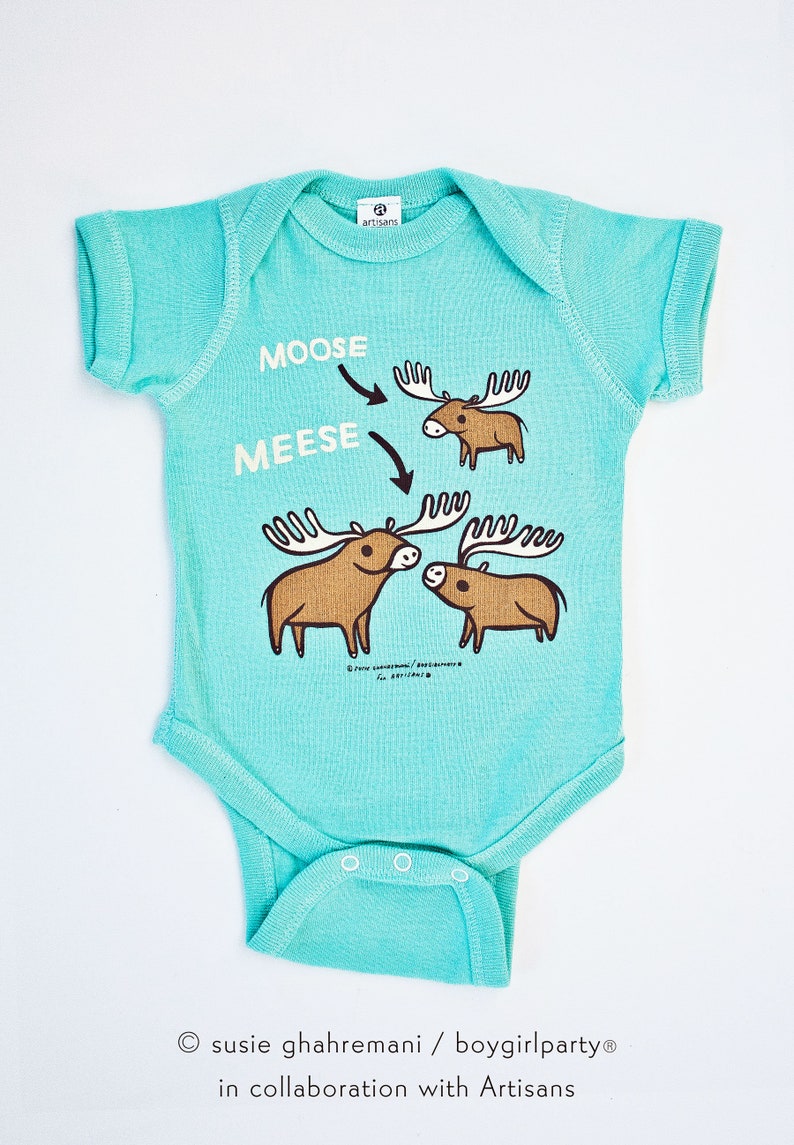 MOOSE Baby clothes funny baby clothes cute baby boy Etsy