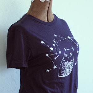 Outdoor hipster Graphic tees -- Mens owl tshirts for women -- American Apparel -- graphic t shirt -- owl t shirt -- Best selling shirts image 6