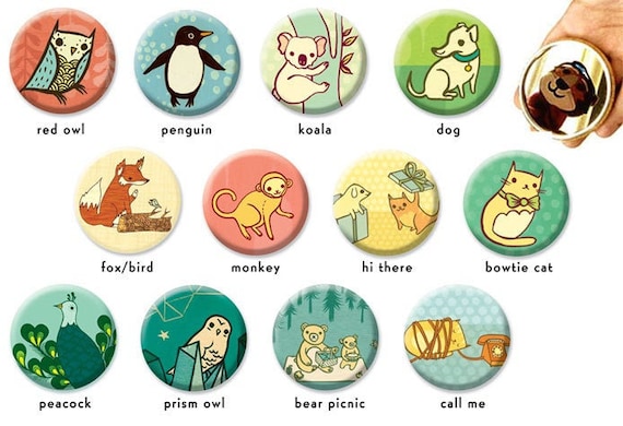 Animal POCKET MIRRORS gift for Women Boy Girl Party Favors for Teens tween  Party Favor Idea Work Party Favor Ideas Friend Gift 