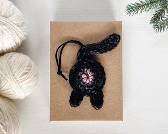 Black Cat Ornament Crazy Cat Lady Pet Ornament