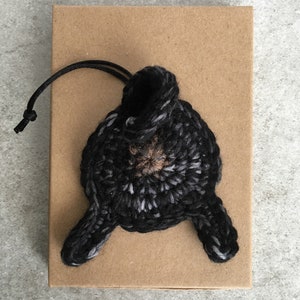 Black Pug Butt Ornament Christmas Decoration image 6