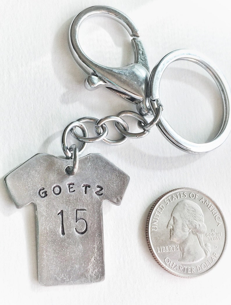 Personalized Jersey Baseball/ Softball/ Soccer Keychain Bag Etsy
