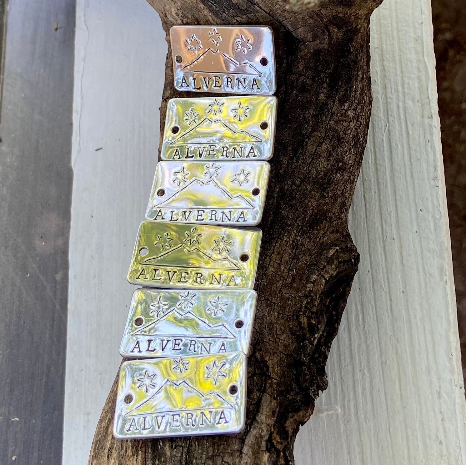 Custom Walking Stick Medallion/ Hiking Gift/ Personalized Etsy