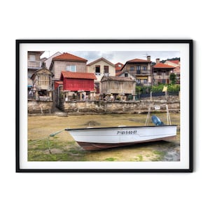 Galicia art print, Galicia photo print, Galicia photo, Galicia poster, Combarro Galicia, Spain photo, Combarro Pontevedra, gift from Spain