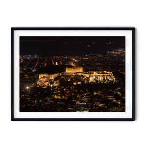 Athens art print, Athens photo print, photography of Athens, poster of Athens, Acropolis Athens