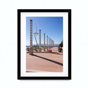 impresión de arte Barcelona, póster de Barcelona, arte de pared Barcelona, cartel de viaje Barcelona, fotografía Barcelona, regalo Barcelona