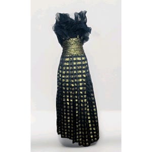 eugen printed long dress Eugene Alexander Dress