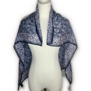 Tie Rack Silk Scarf - Etsy