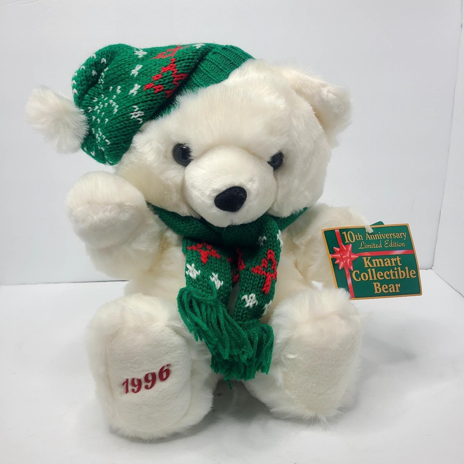 1996 Christmas Bear - Etsy