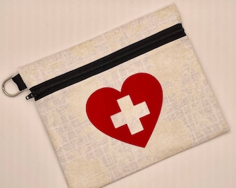 First Aid Kit Zipper Pouch