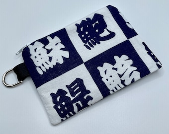 Tenugui Japanese towel coin purse