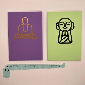 Buddha and Jizo pocket notebooks image 3