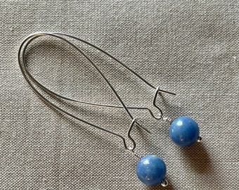 Blue aventurine earrings