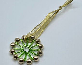 Vintage Style Bead Tree Ornament